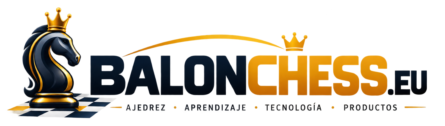 Logo de Balonchess, portal de ajedrez, aprendizaje, tecnología y productos